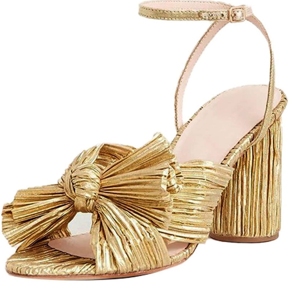 Womens High Block Chunky Heel Sandals